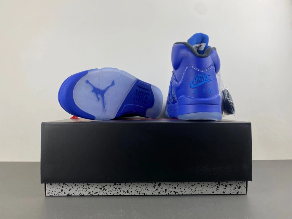 Air Jordan 5 Retro Awake NY Racer Blue DV4982- Packable 2037