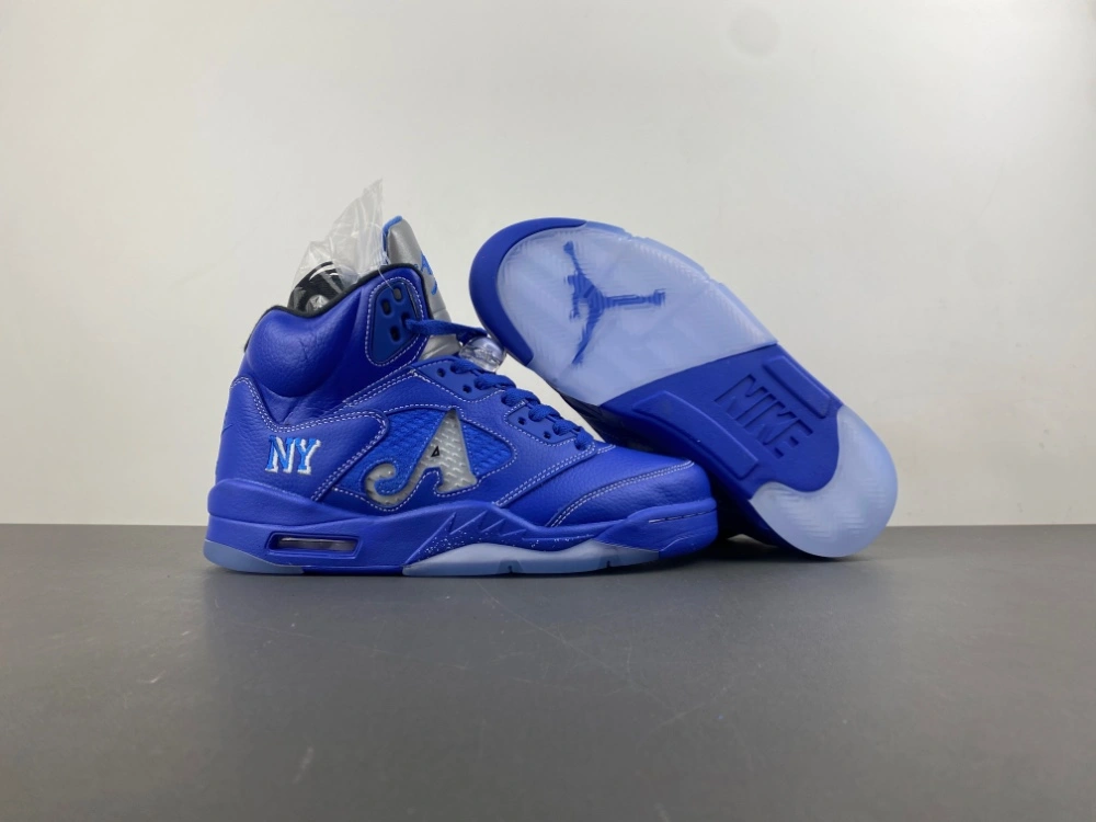 Air Jordan 5 Retro Awake NY Racer Blue DV4982- Packable 2037