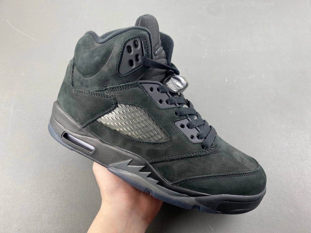 Air Jordan 5 Retro Black Cat FZ2239- Breathable 2038