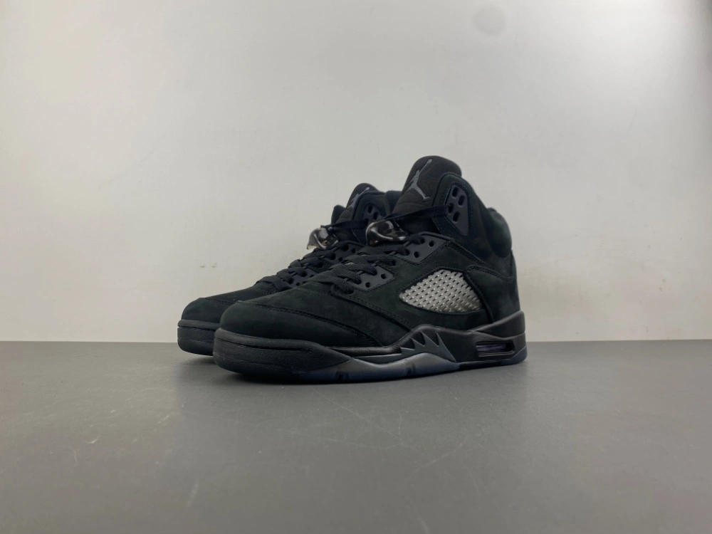 Air Jordan 5 Retro Black Cat FZ2239- Breathable 2038