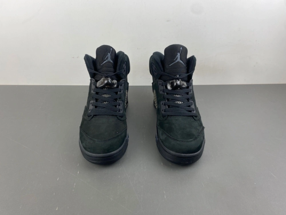 Air Jordan 5 Retro Black Cat FZ2239- Breathable 2038