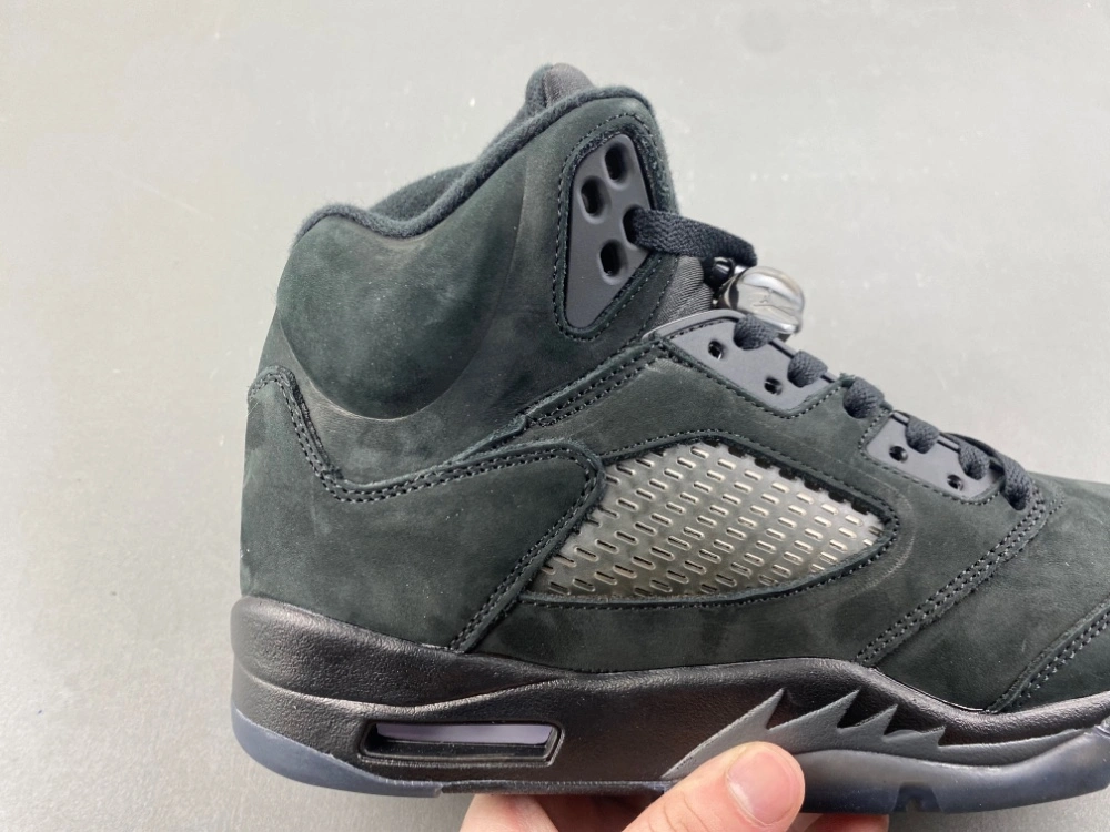 Air Jordan 5 Retro Black Cat FZ2239- Breathable 2038