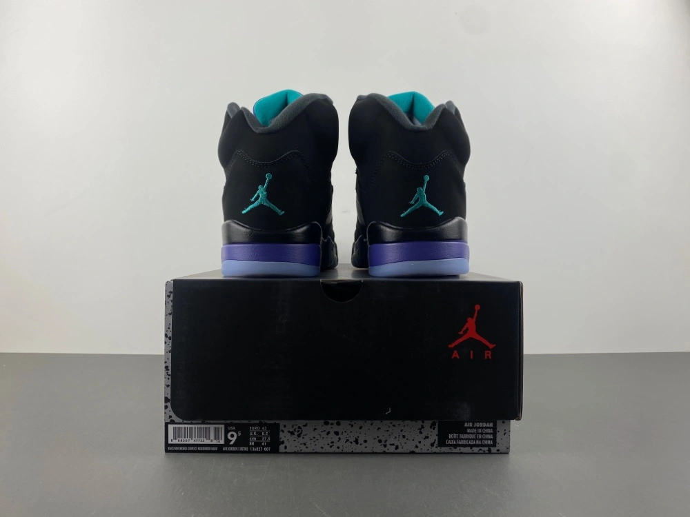 HighPerformance Air Jordan 5 Retro Black Grape 136027- 2046