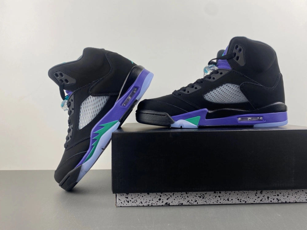 HighPerformance Air Jordan 5 Retro Black Grape 136027- 2046