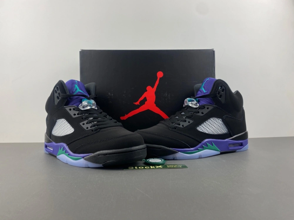 HighPerformance Air Jordan 5 Retro Black Grape 136027- 2046