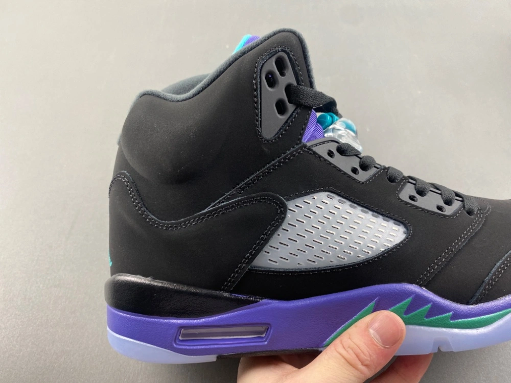 HighPerformance Air Jordan 5 Retro Black Grape 136027- 2046