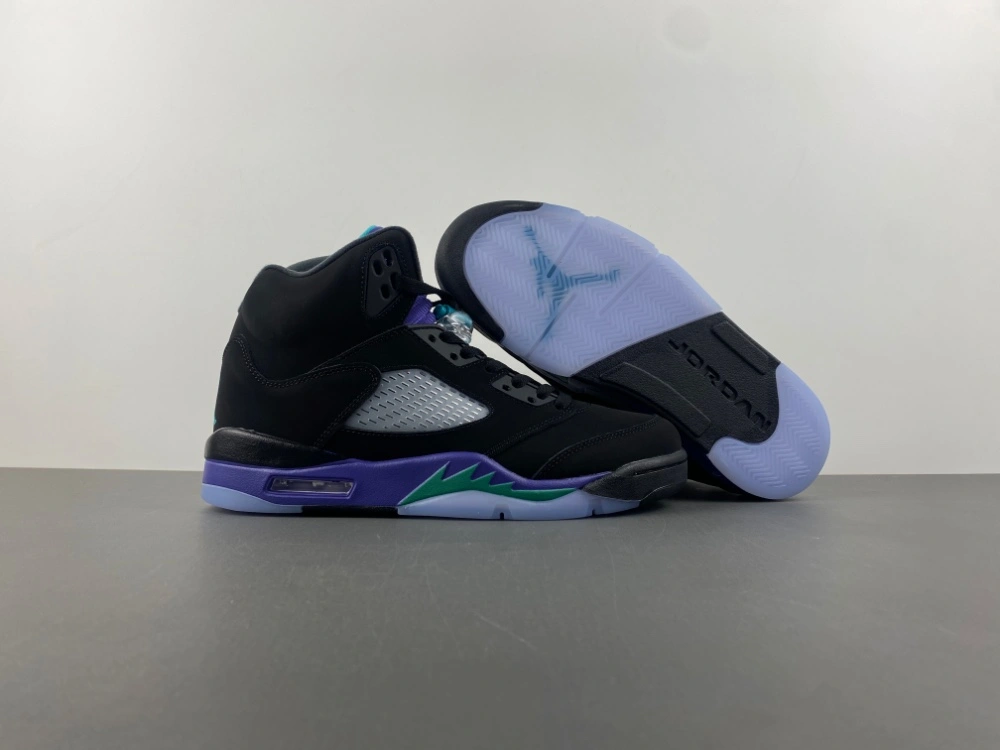 HighPerformance Air Jordan 5 Retro Black Grape 136027- 2046