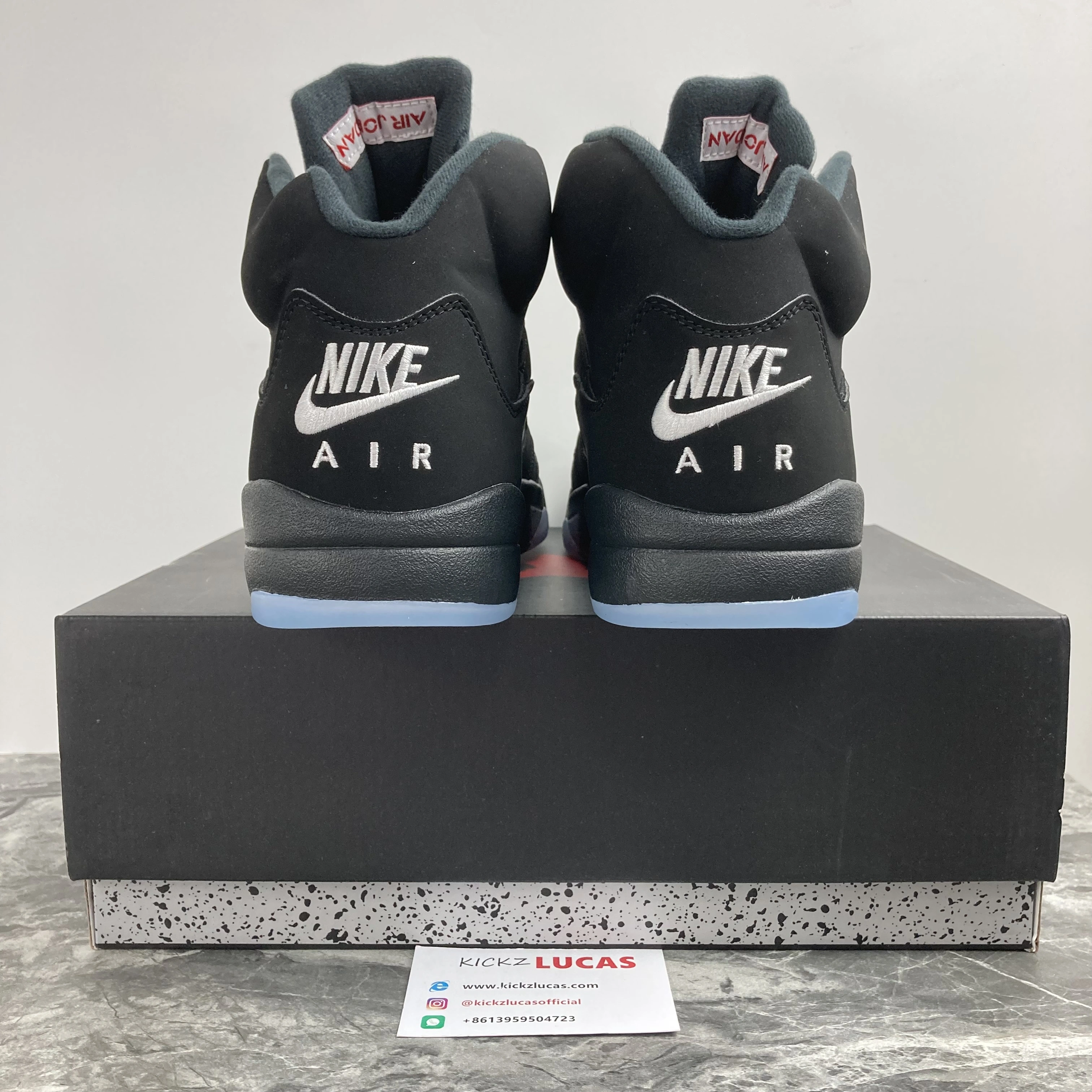 Breathable Air Jordan 5 Retro Black Metallic 845035- 2073