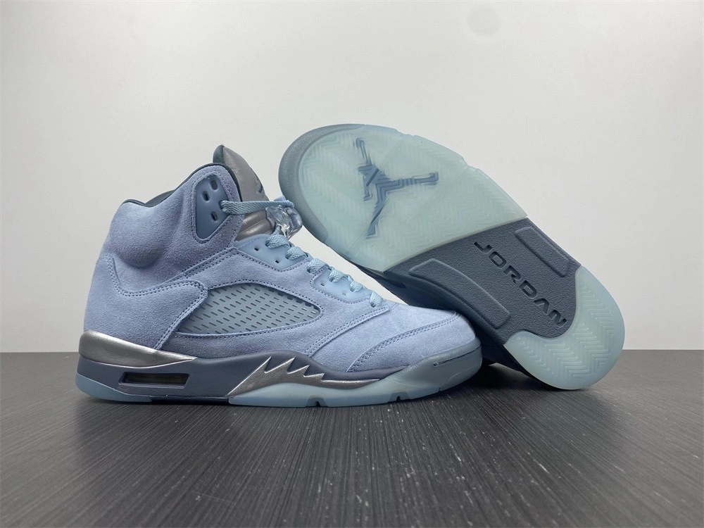 WeatherProof Air Jordan 5 Retro Bluebird DD9336- 2082