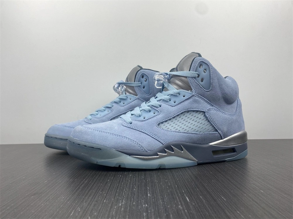WeatherProof Air Jordan 5 Retro Bluebird DD9336- 2082