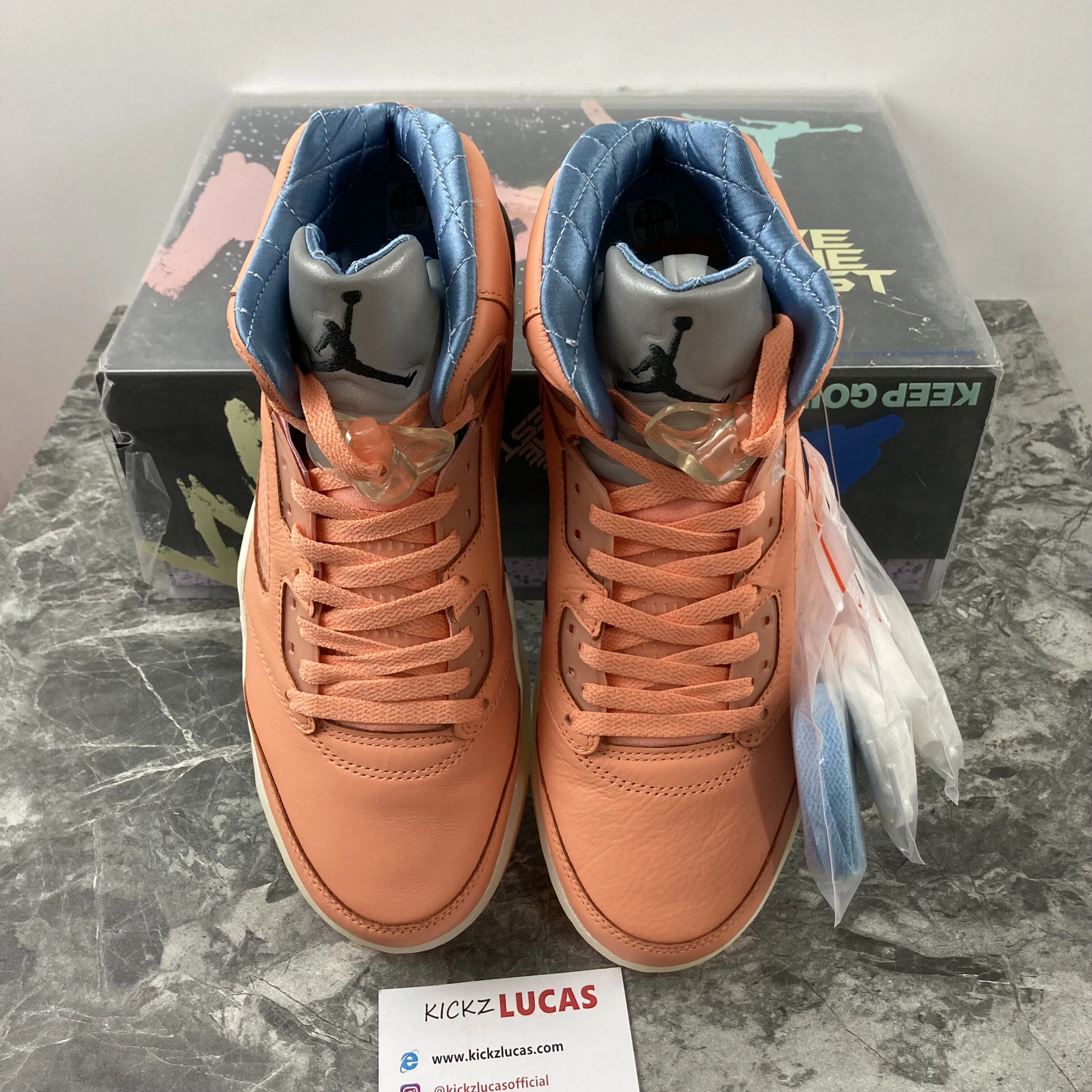 Air Jordan 5 Retro DJ Khaled We The Best Crimson Bliss DV4982- TopPick 2075