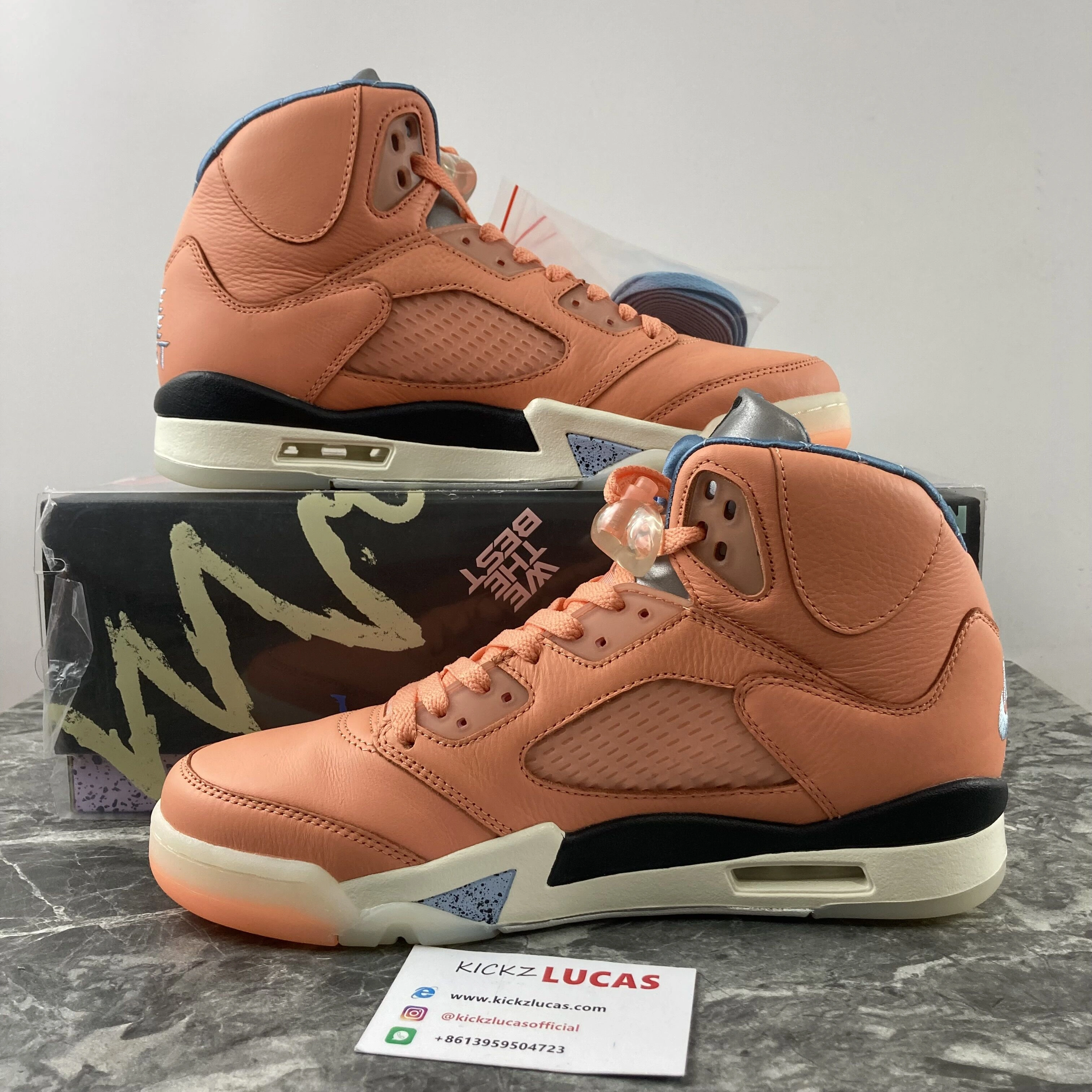 Air Jordan 5 Retro DJ Khaled We The Best Crimson Bliss DV4982- TopPick 2075
