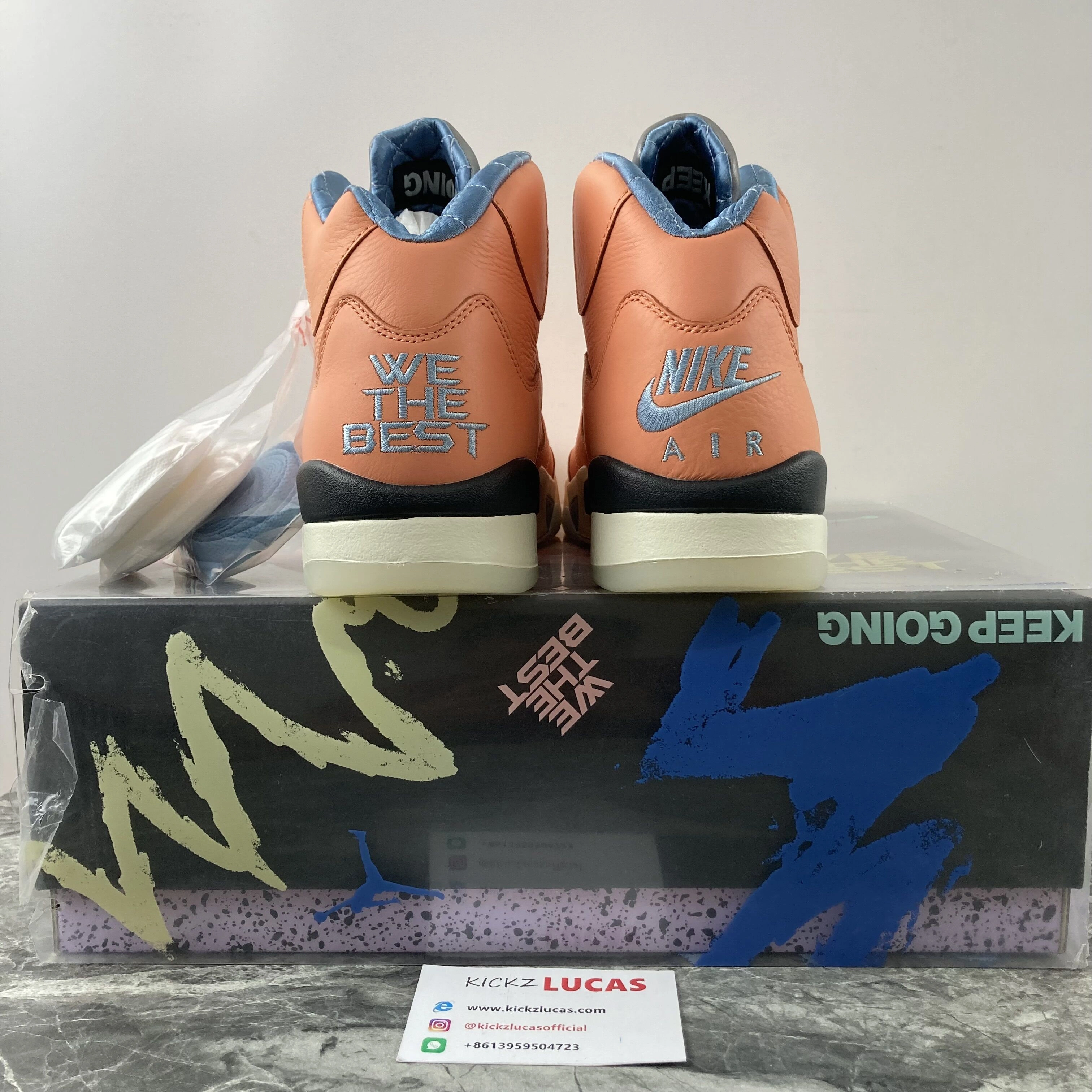 Air Jordan 5 Retro DJ Khaled We The Best Crimson Bliss DV4982- TopPick 2075