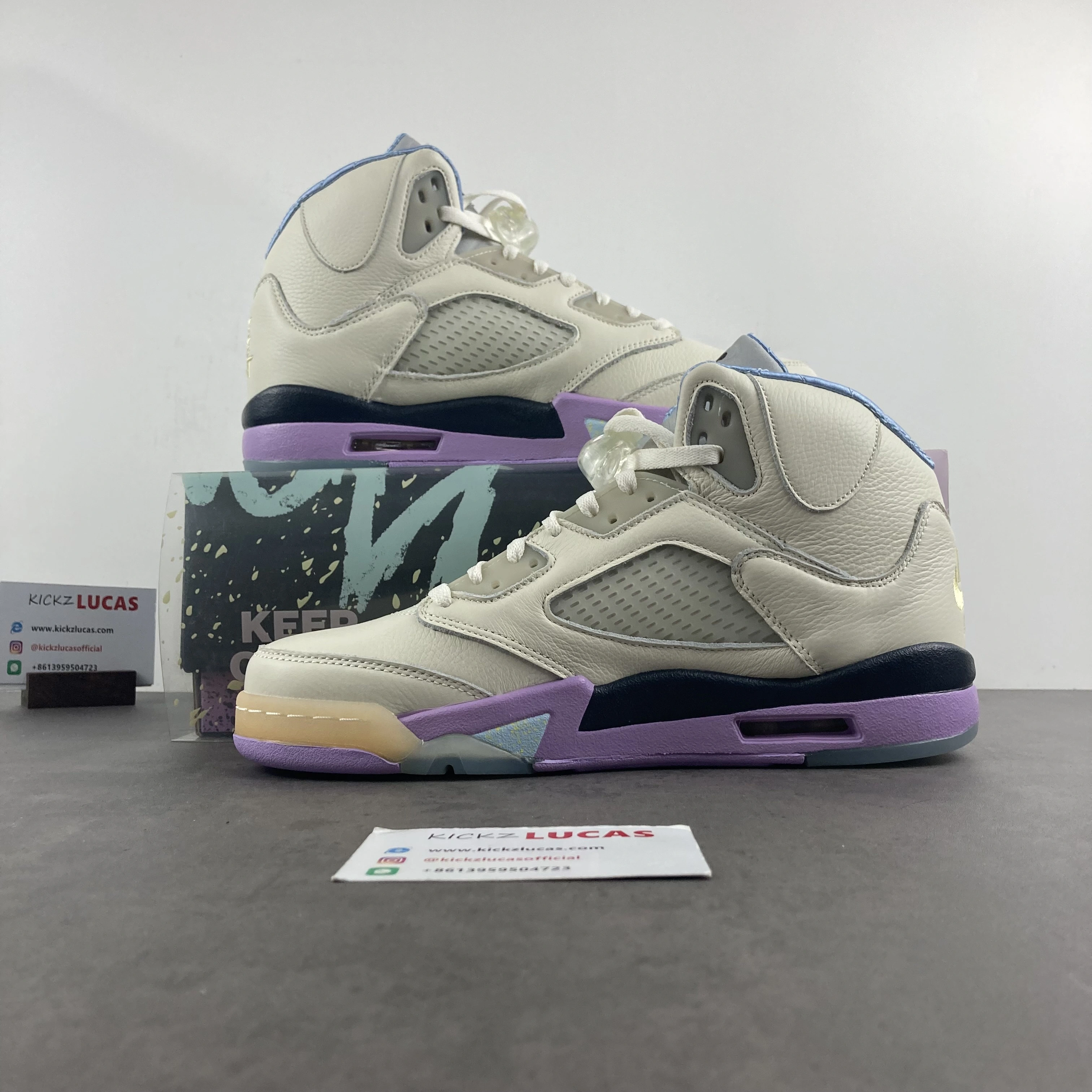 Air Jordan 5 Retro DJ Khaled We The Best Sail DV4982- Comfortable 2076