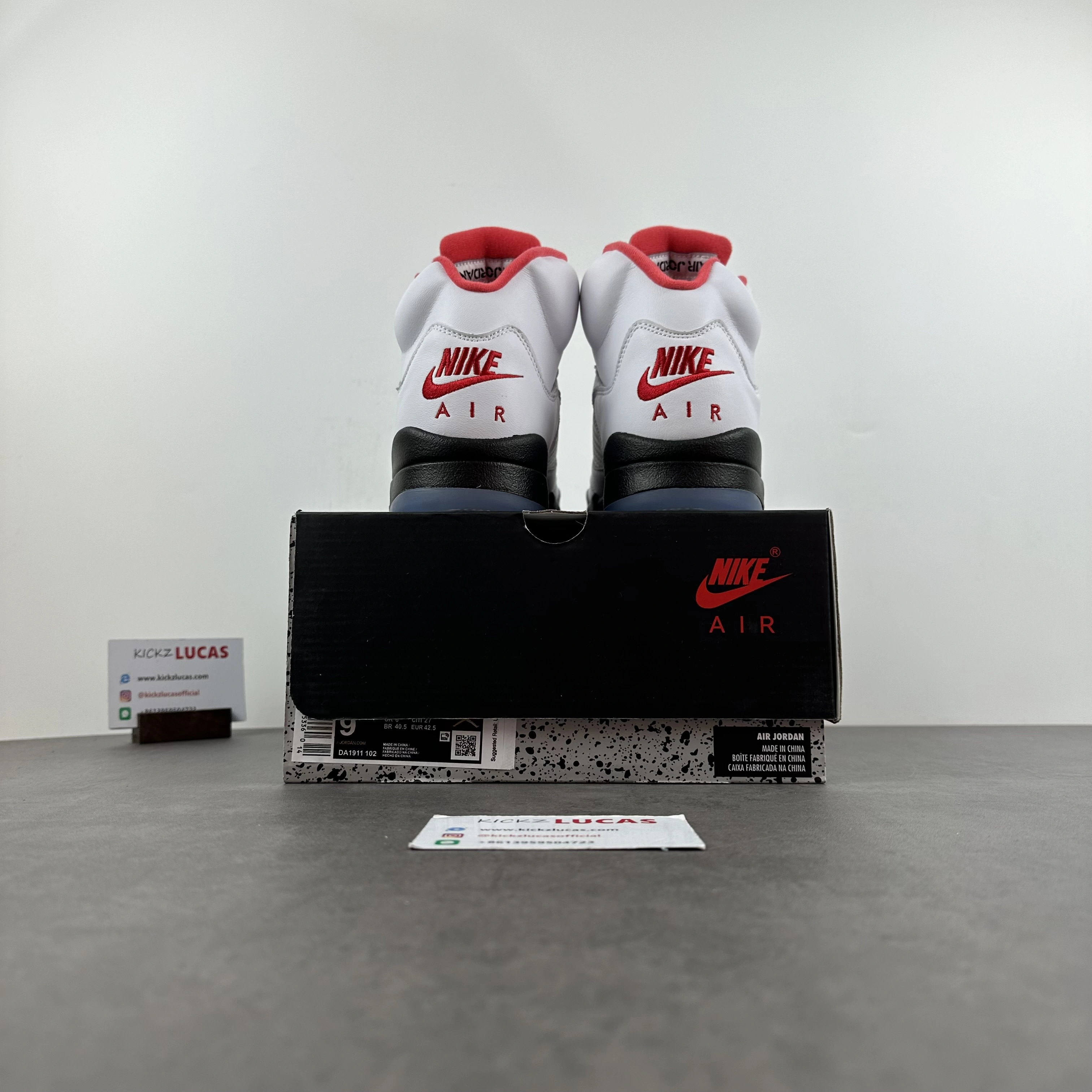 Air Jordan 5 Retro Fire Red Silver Tongue DA1911- Colorful 2080