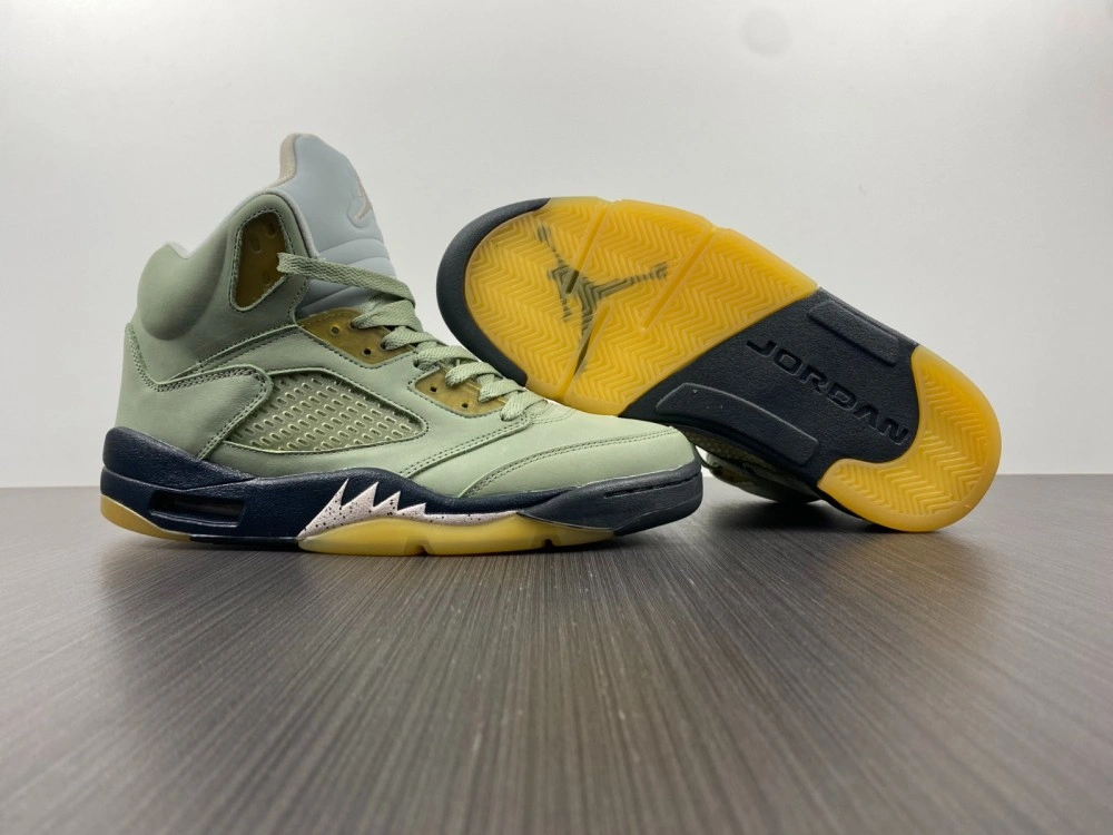Elegant Air Jordan 5 Retro Jade Horizon DC7501- 2083