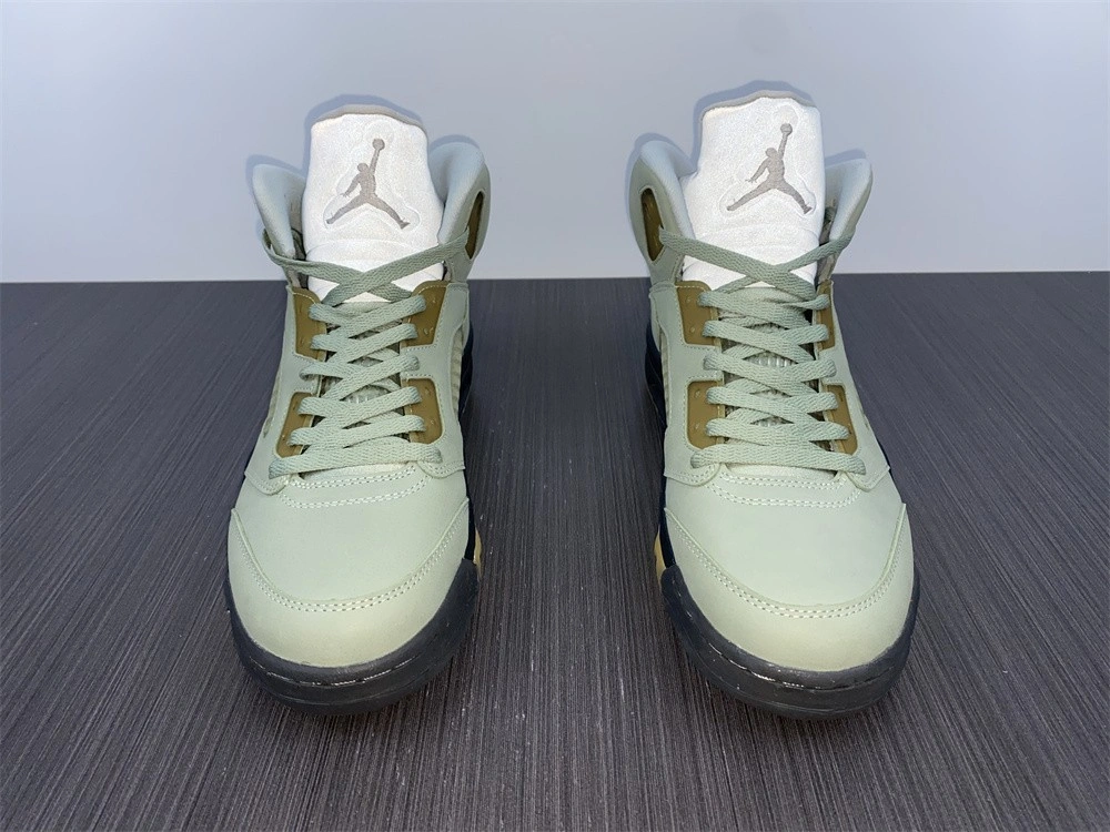 Elegant Air Jordan 5 Retro Jade Horizon DC7501- 2083