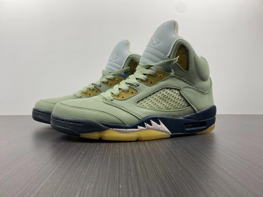 Elegant Air Jordan 5 Retro Jade Horizon DC7501- 2083