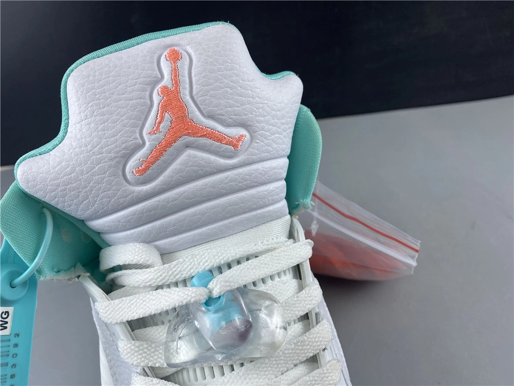 Air Jordan 5 Retro Light Aqua 440892- Attractive 2088
