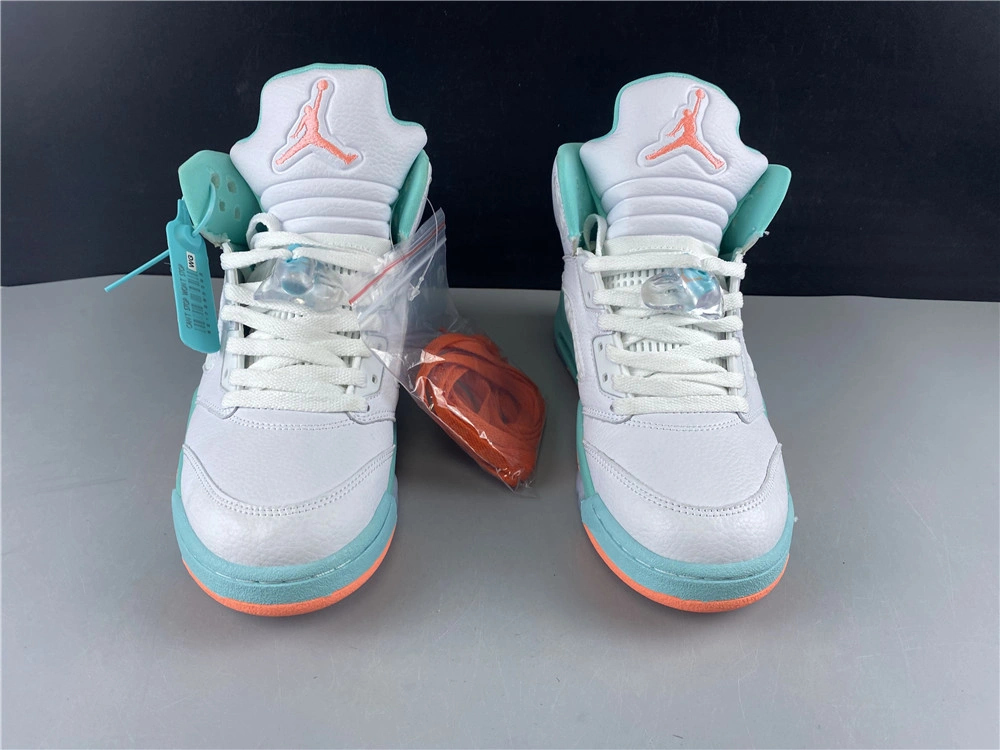 Air Jordan 5 Retro Light Aqua 440892- Attractive 2088