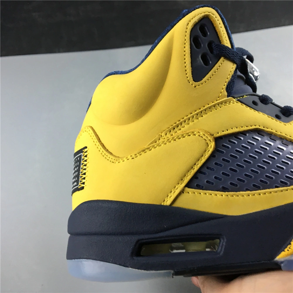 Air Jordan 5 Retro Michigan CQ9541- Elegant 2093