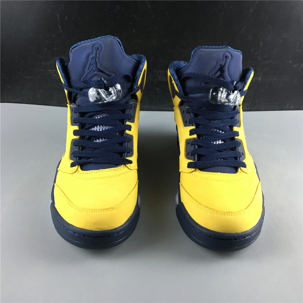 Air Jordan 5 Retro Michigan CQ9541- Elegant 2093
