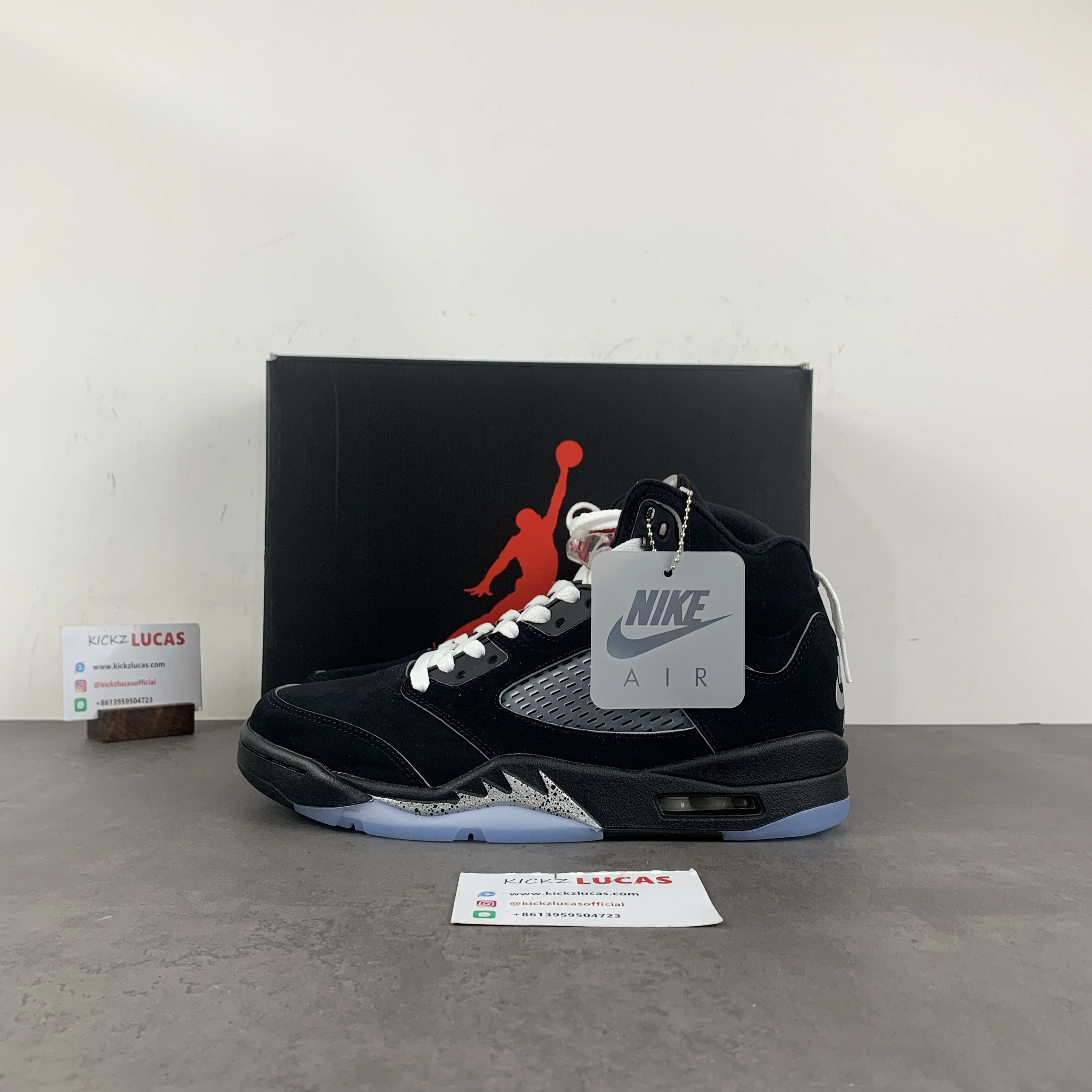 Air Jordan 5 Retro OG Black Metallic Reimagined HF3975- SoftTouch 2047