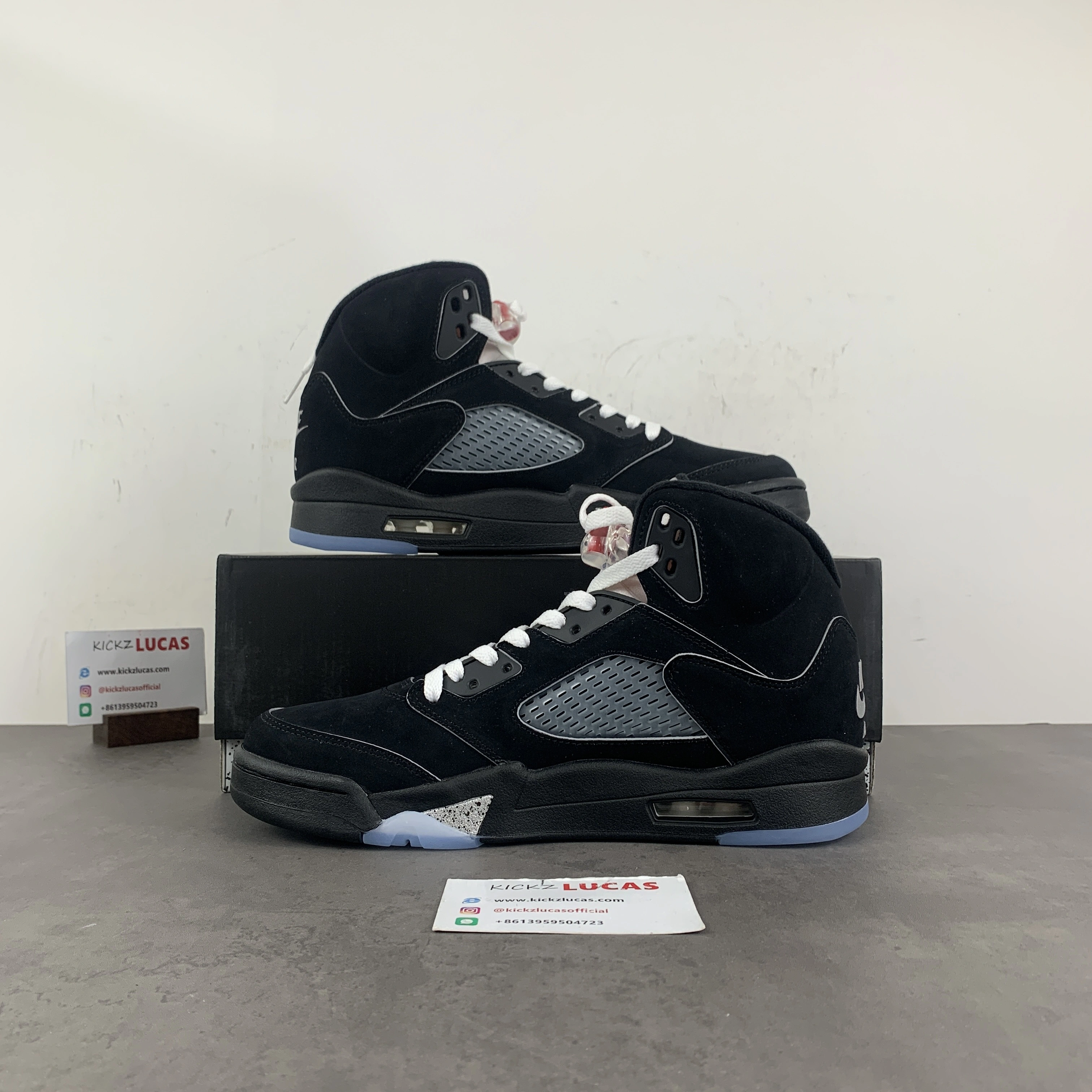 Air Jordan 5 Retro OG Black Metallic Reimagined HF3975- SoftTouch 2047