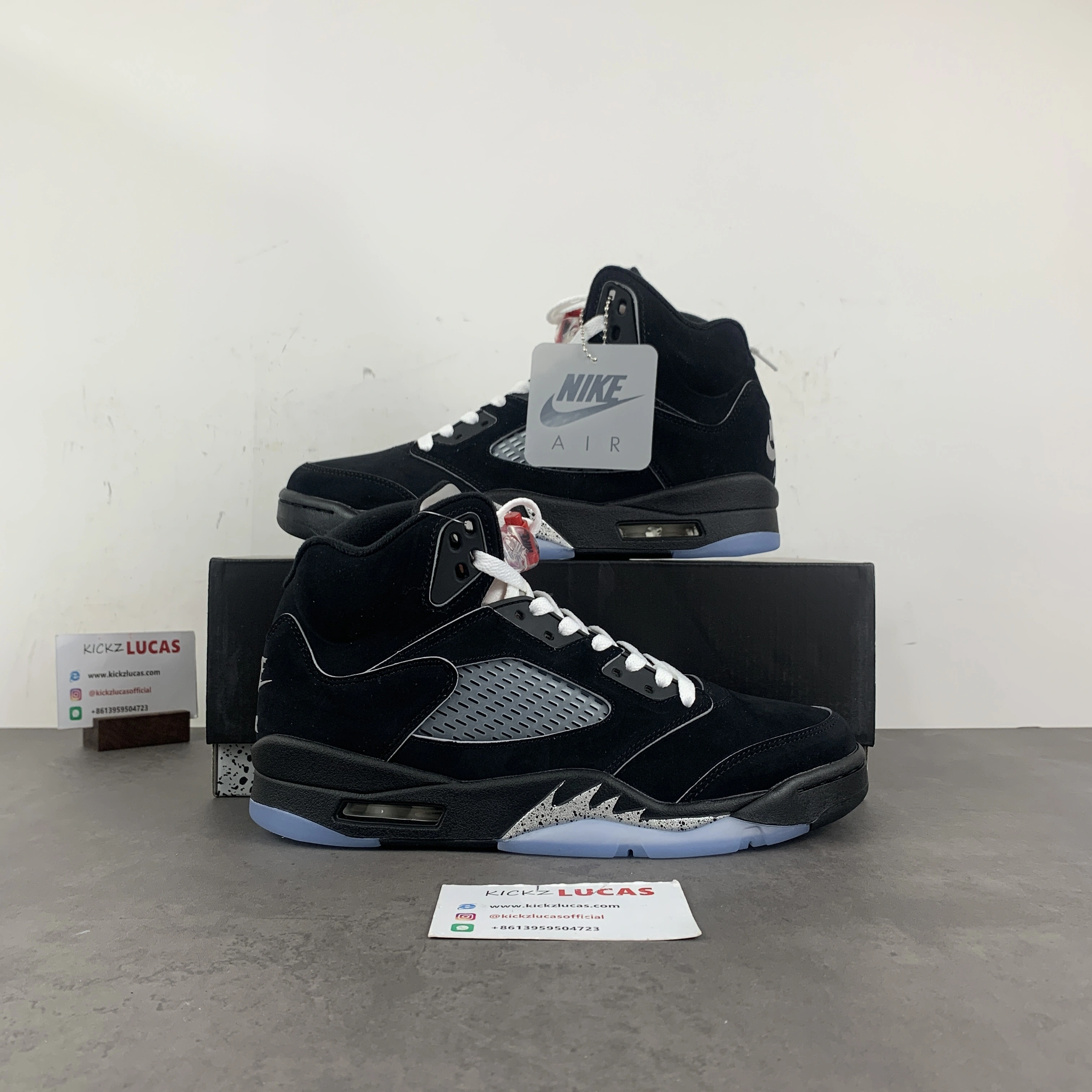 Air Jordan 5 Retro OG Black Metallic Reimagined HF3975- SoftTouch 2047