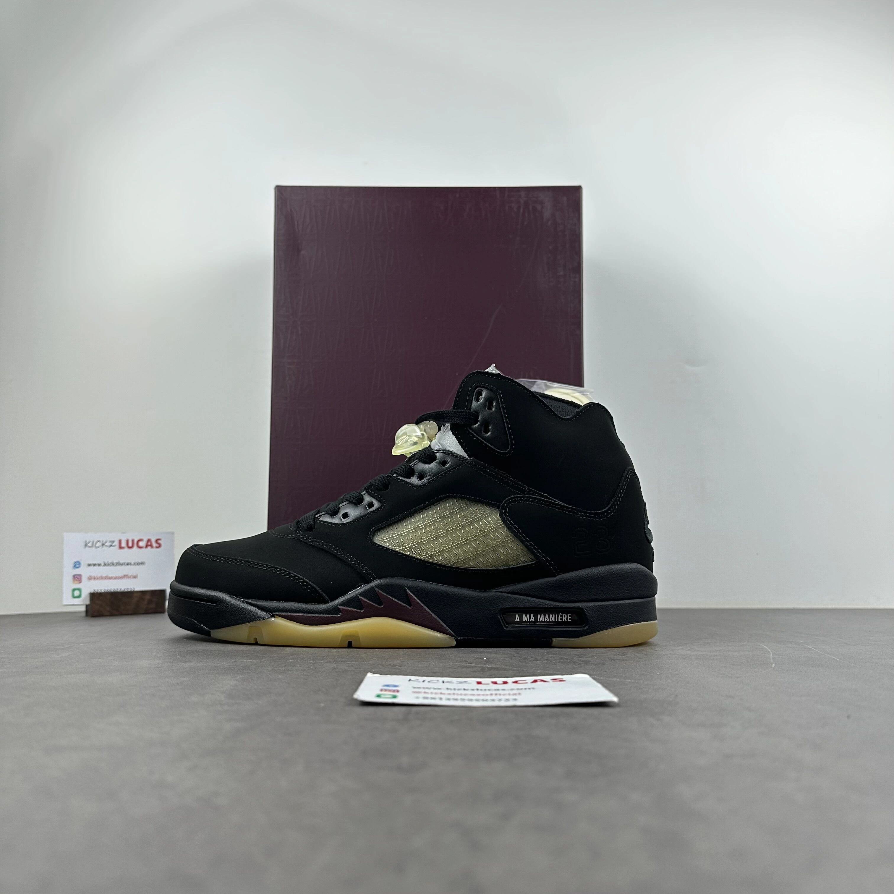 Air Jordan 5 Retro SP A Ma Maniére Black FD1330- Youthful 2065