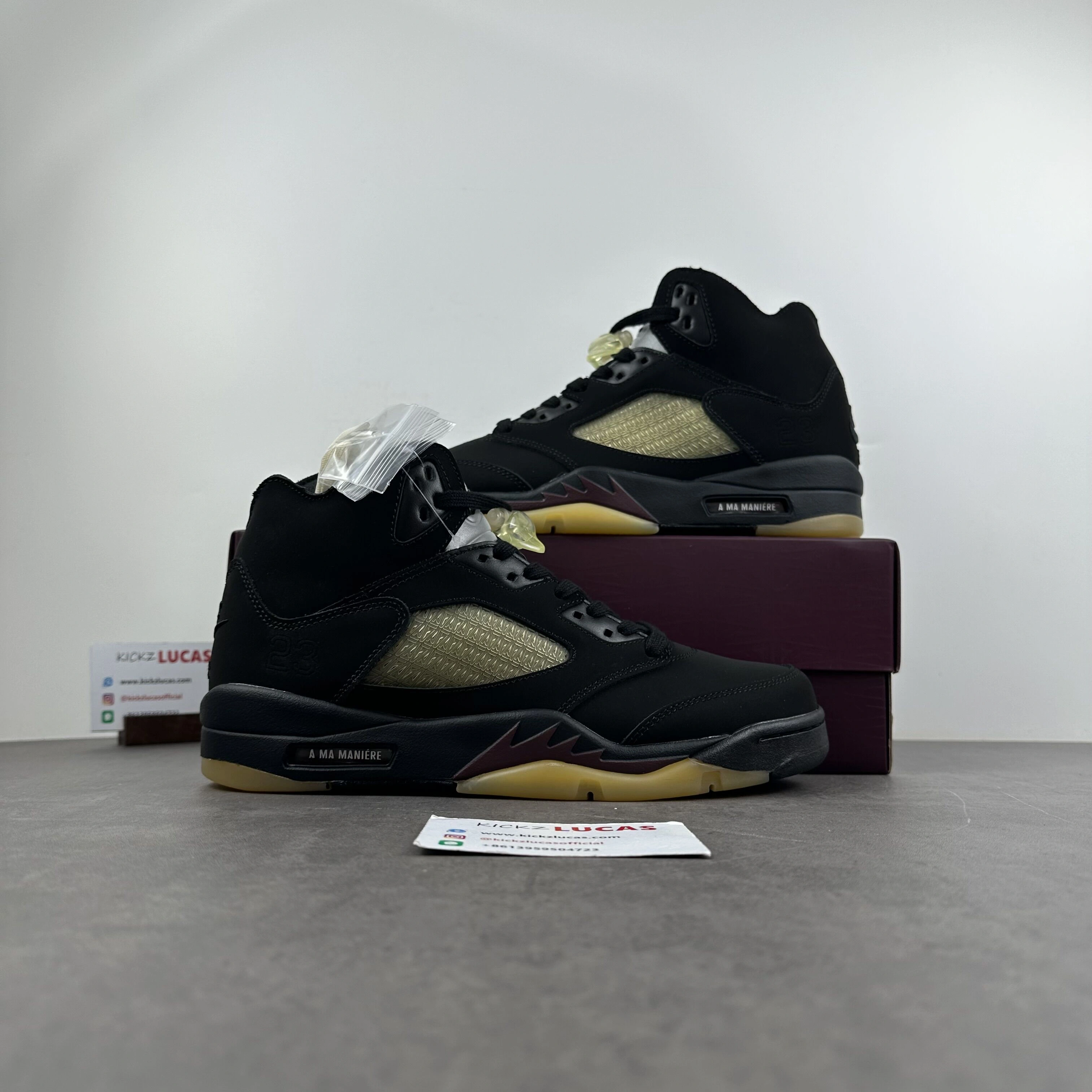 Air Jordan 5 Retro SP A Ma Maniére Black FD1330- Youthful 2065