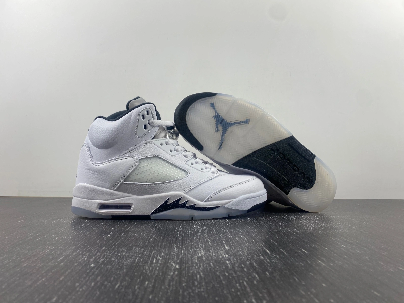 GoAnywhere Air Jordan 5 Retro White Black DD0587- 2053