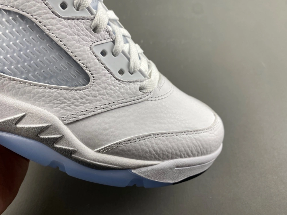 Air Jordan 5 Retro White Metallic HQ7978- Sustainable 2041