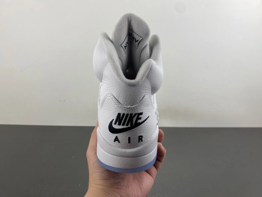 Air Jordan 5 Retro White Metallic HQ7978- Sustainable 2041