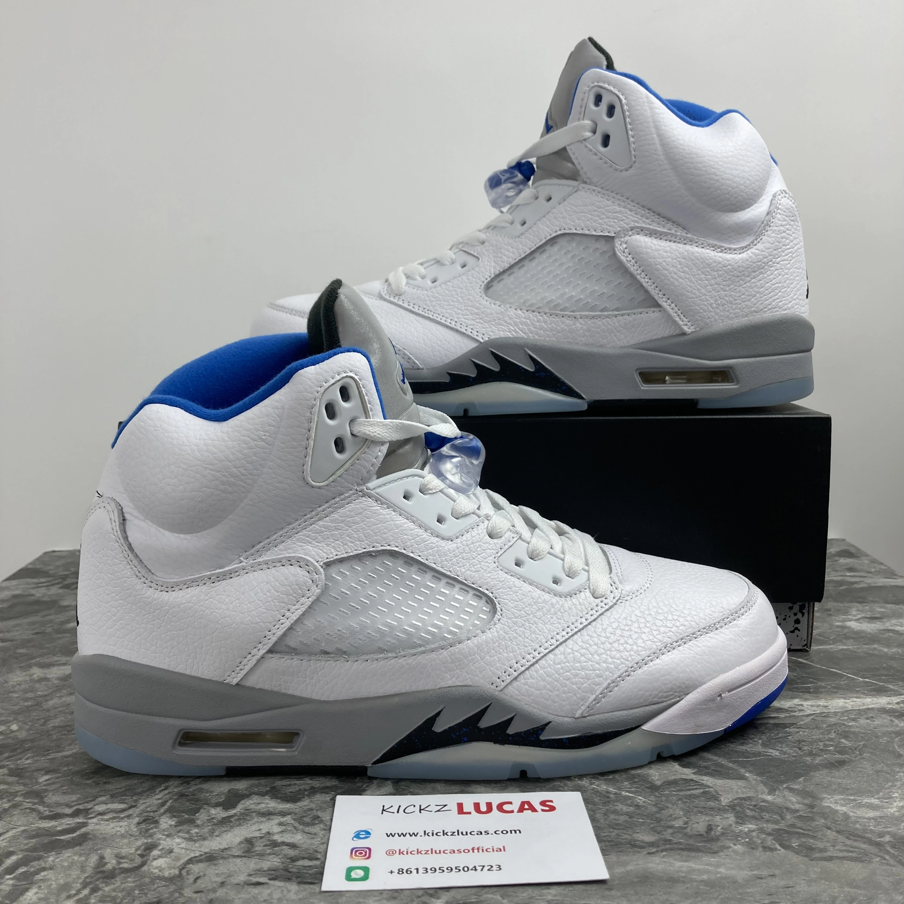 Resilient Air Jordan 5 Retro White Stealth DD0587- 2074