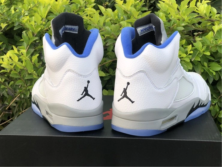 Compact Air Jordan 5 Retro White Stealth DD0587- 2089