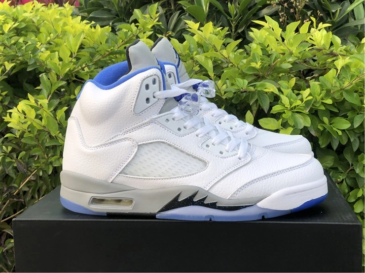 Compact Air Jordan 5 Retro White Stealth DD0587- 2089