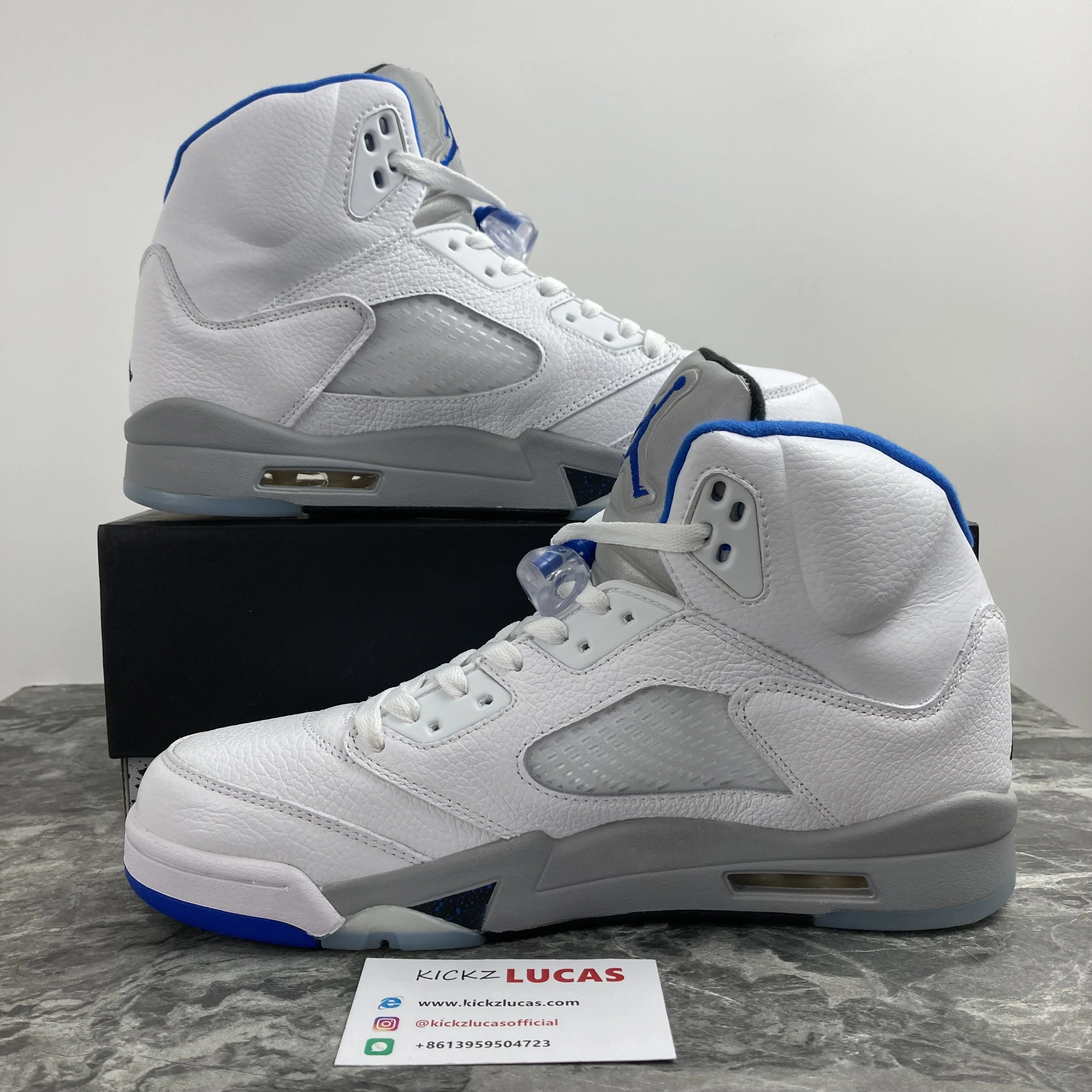 Resilient Air Jordan 5 Retro White Stealth DD0587- 2074
