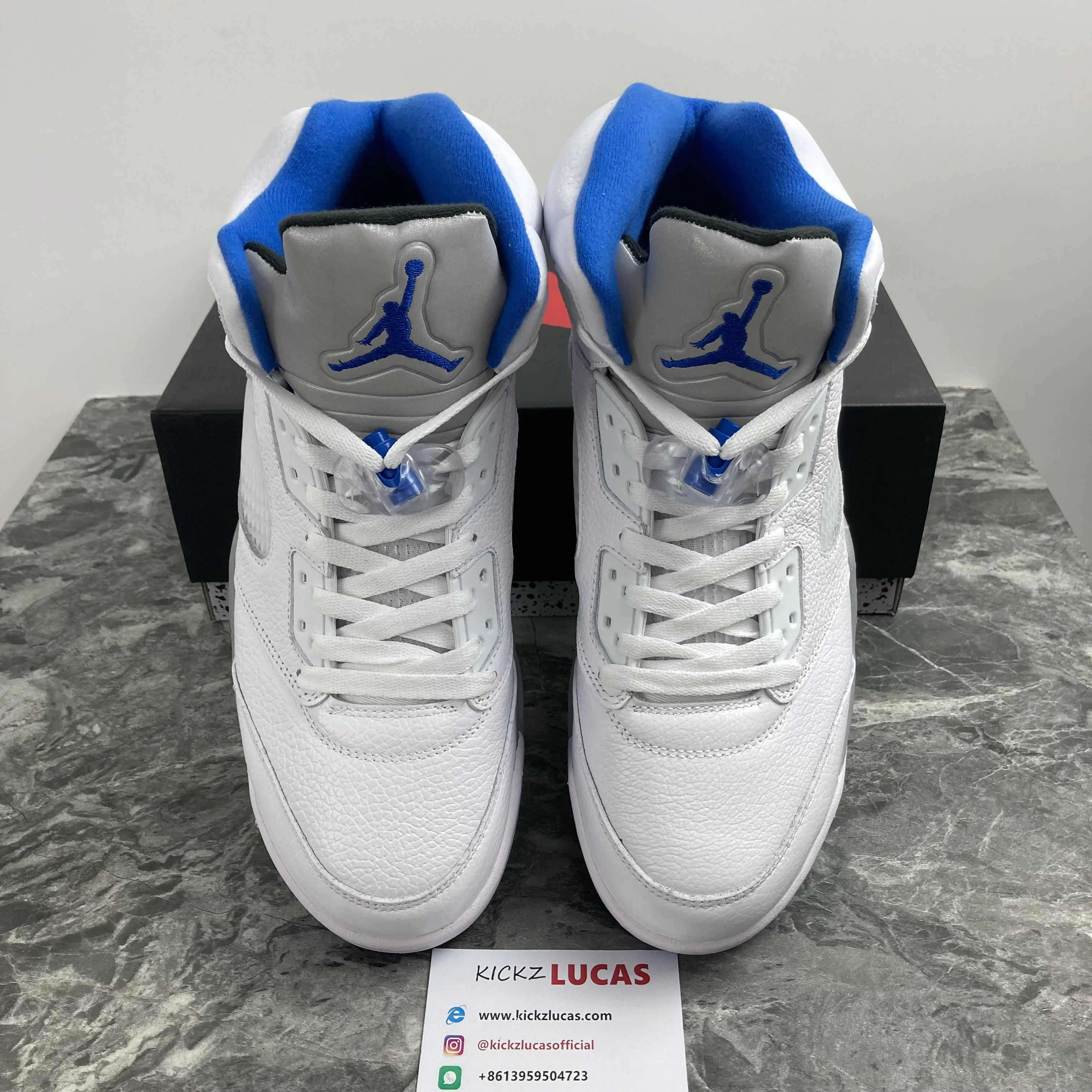 Resilient Air Jordan 5 Retro White Stealth DD0587- 2074