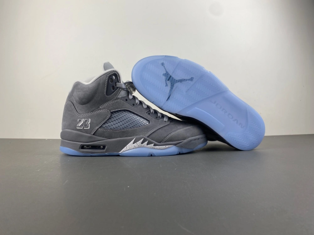 Air Jordan 5 Retro Wolf Grey DD0587- Breathable 2040