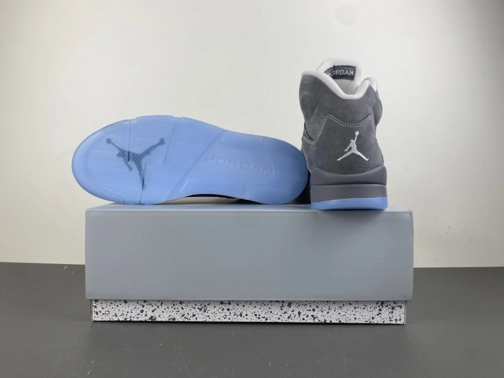 Air Jordan 5 Retro Wolf Grey DD0587- Breathable 2040