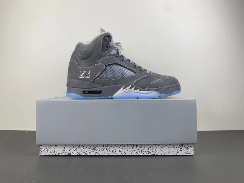 Air Jordan 5 Retro Wolf Grey DD0587- Breathable 2040