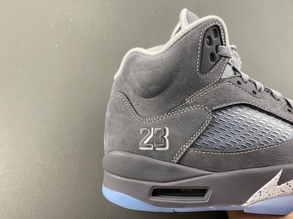 Air Jordan 5 Retro Wolf Grey DD0587- Breathable 2040