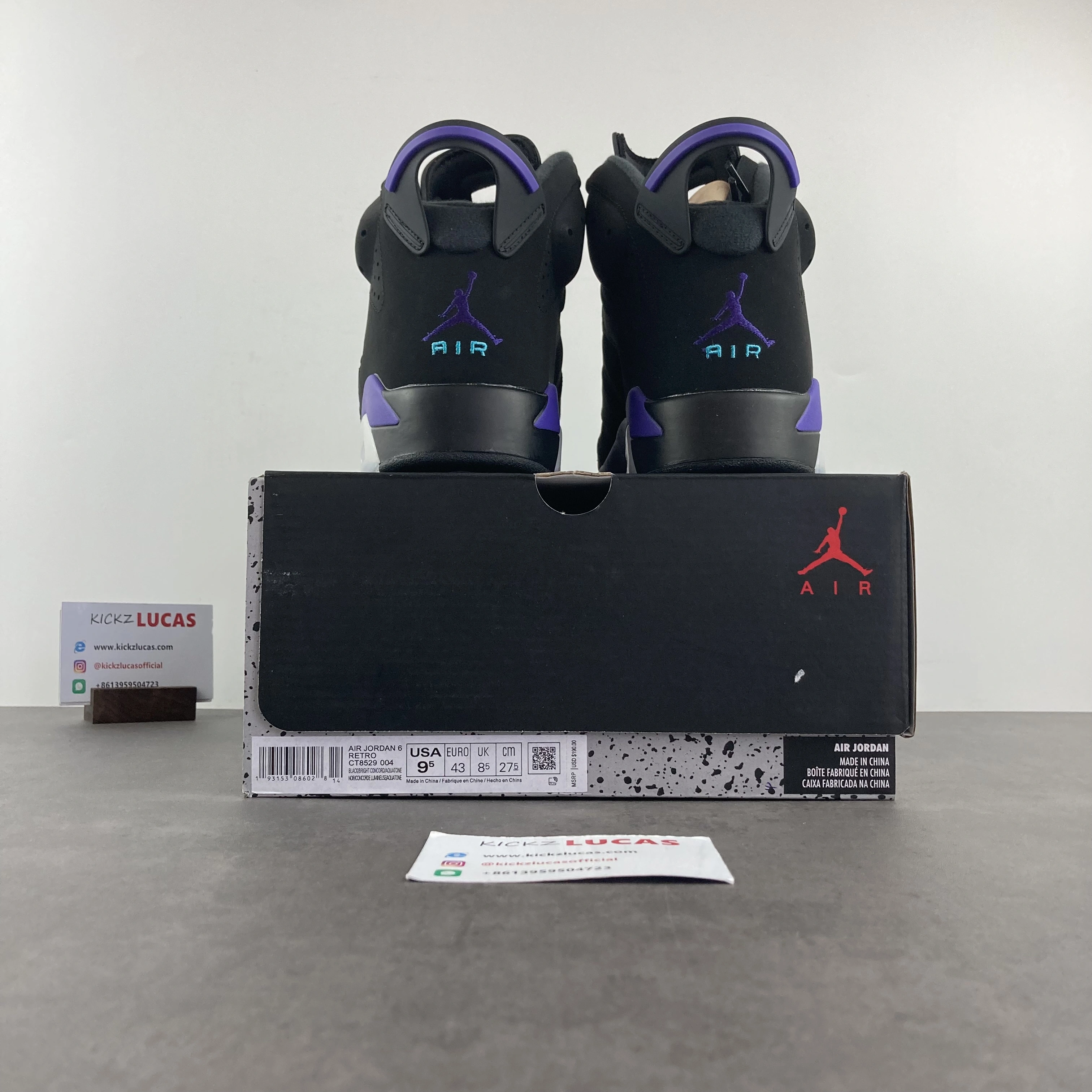 SoftTouch Air Jordan 6 Aqua CT8529- 2110