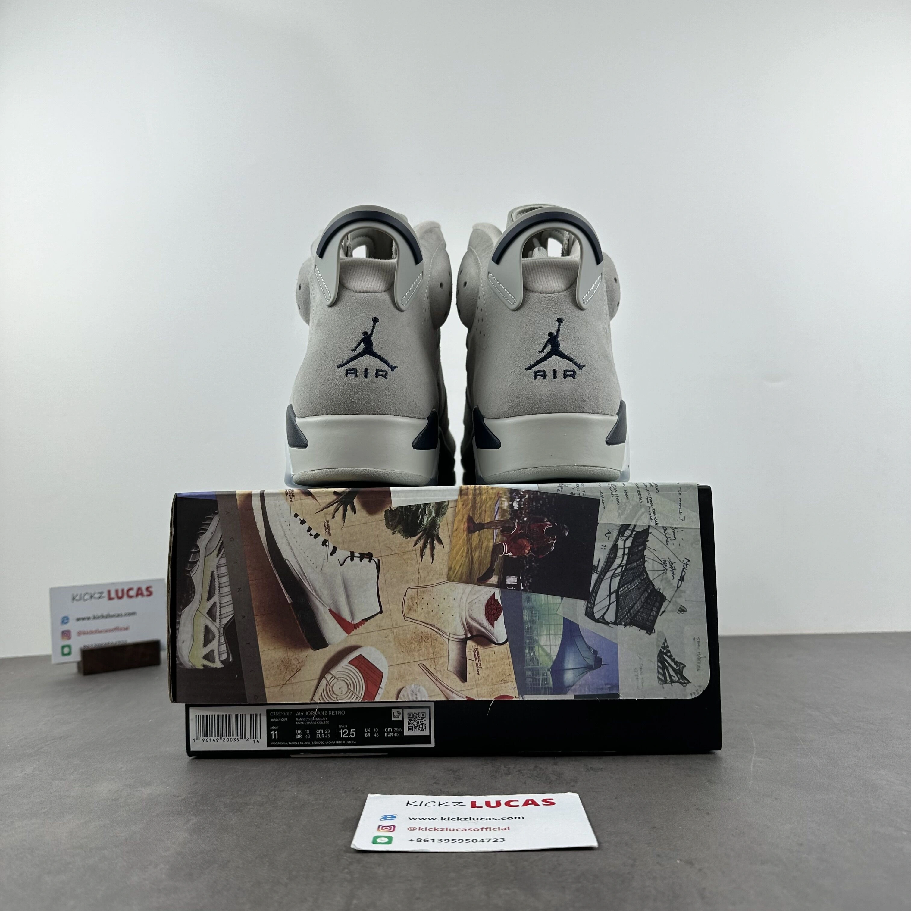 Air Jordan 6 Georgetown CT8529- Upgraded 2120