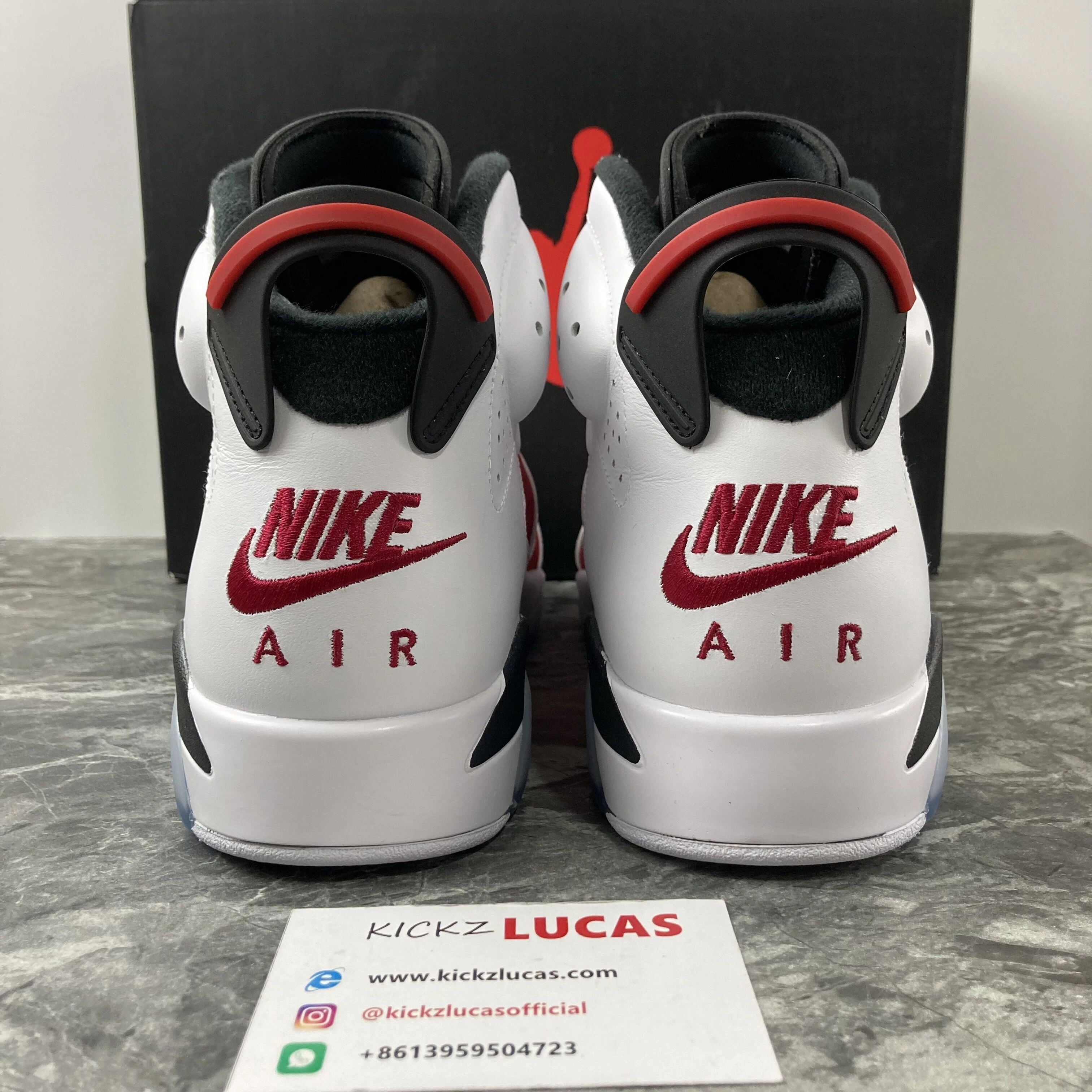 Air Jordan 6 Retro Carmine CT8529- Functional 2132