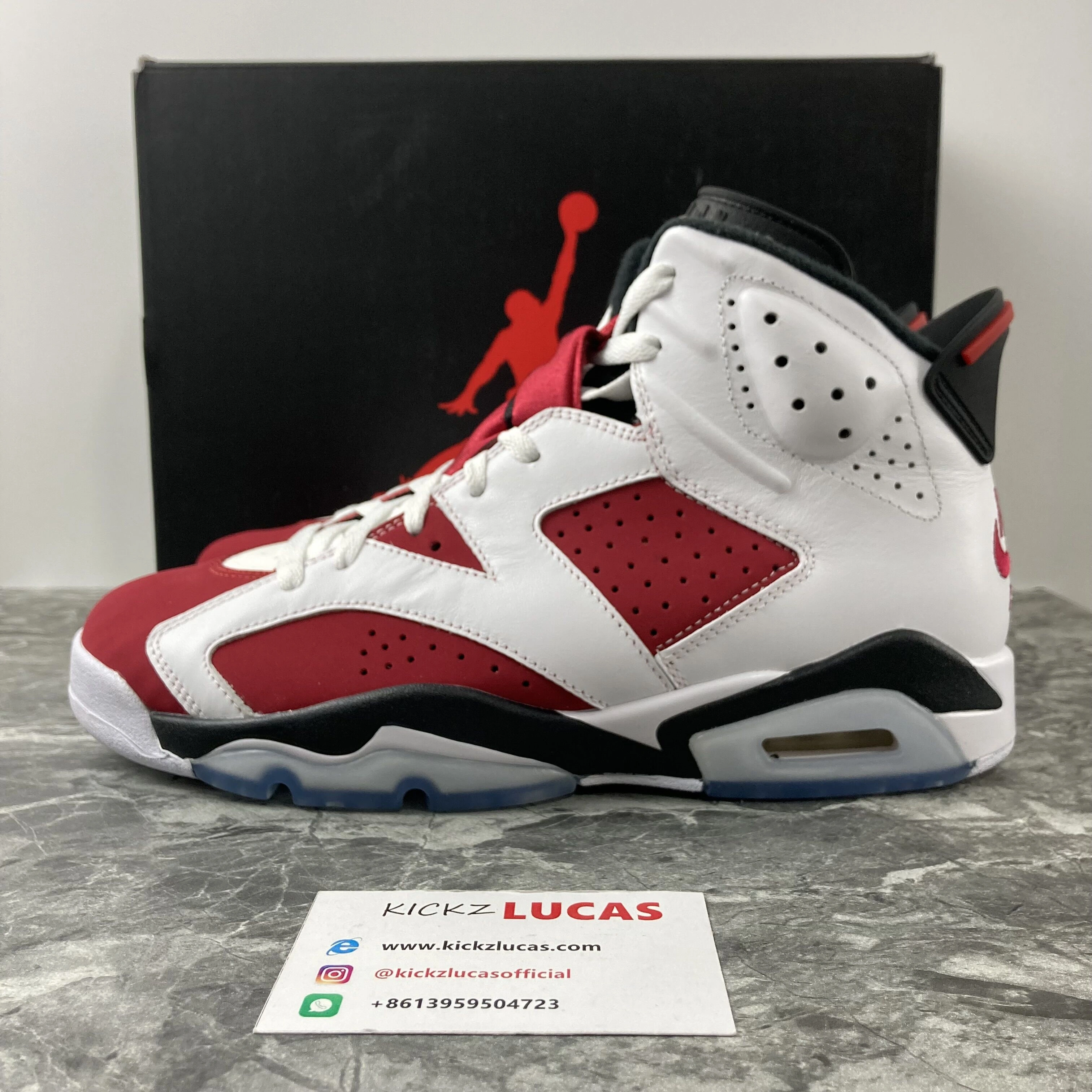 Air Jordan 6 Retro Carmine CT8529- Functional 2132