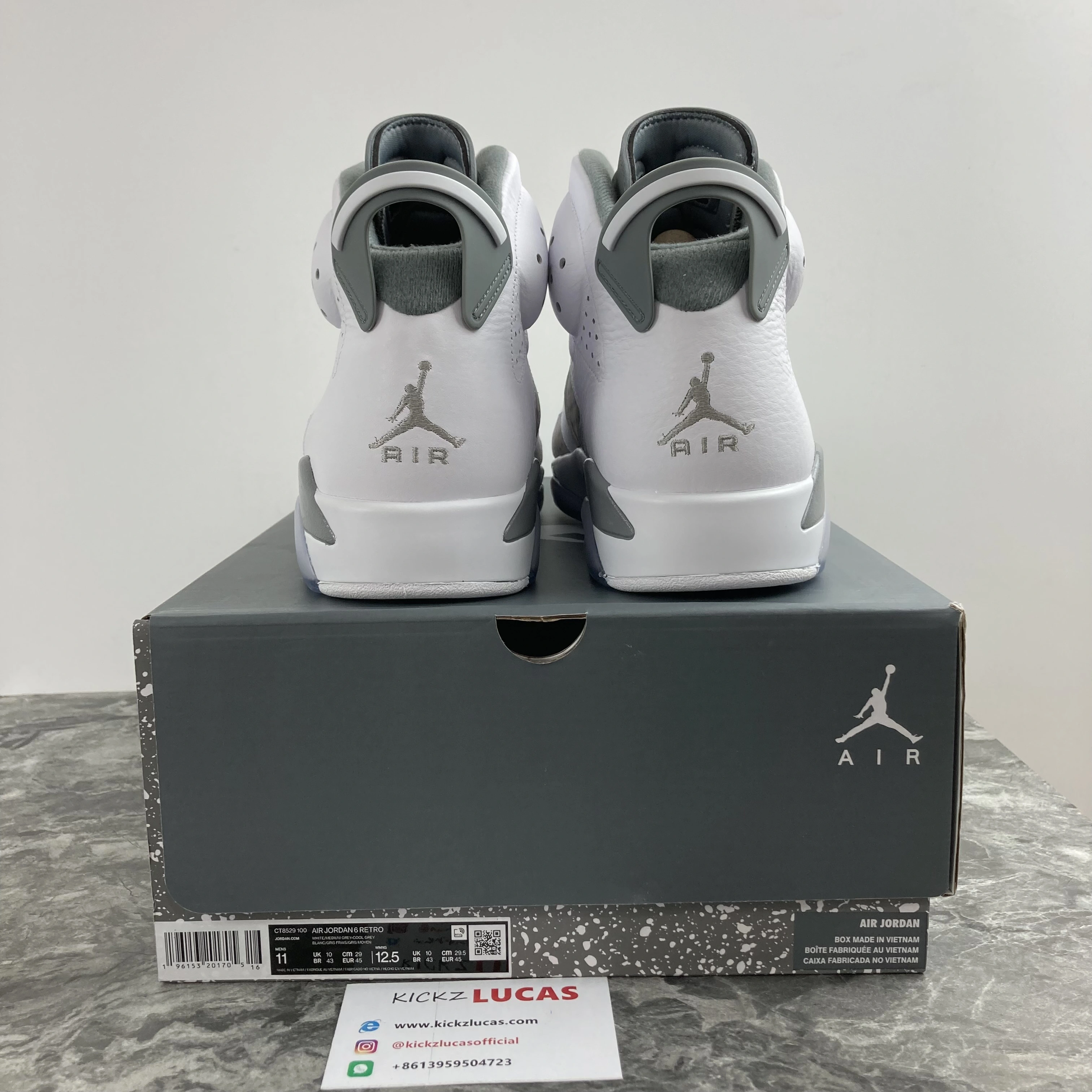 HighQuality Air Jordan 6 Retro Cool Grey CT8529- 2115