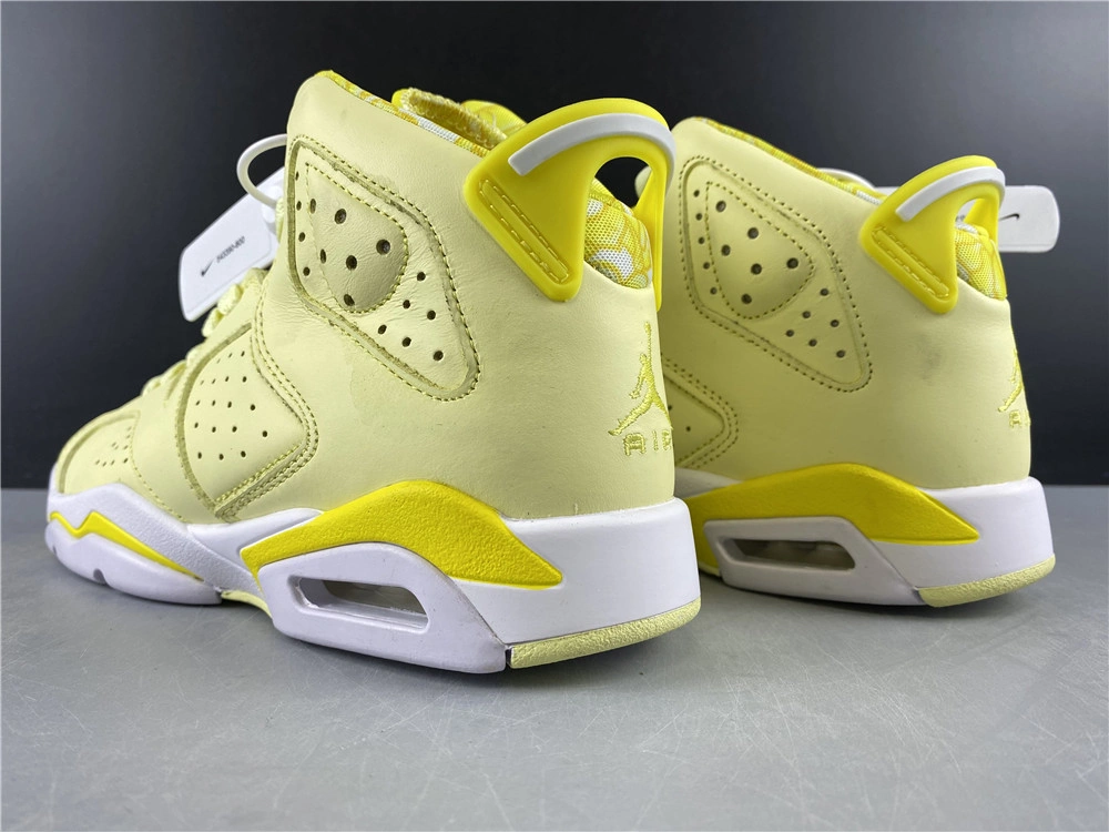 Air Jordan 6 Retro Dynamic Yellow Floral 543390- Packable 2135