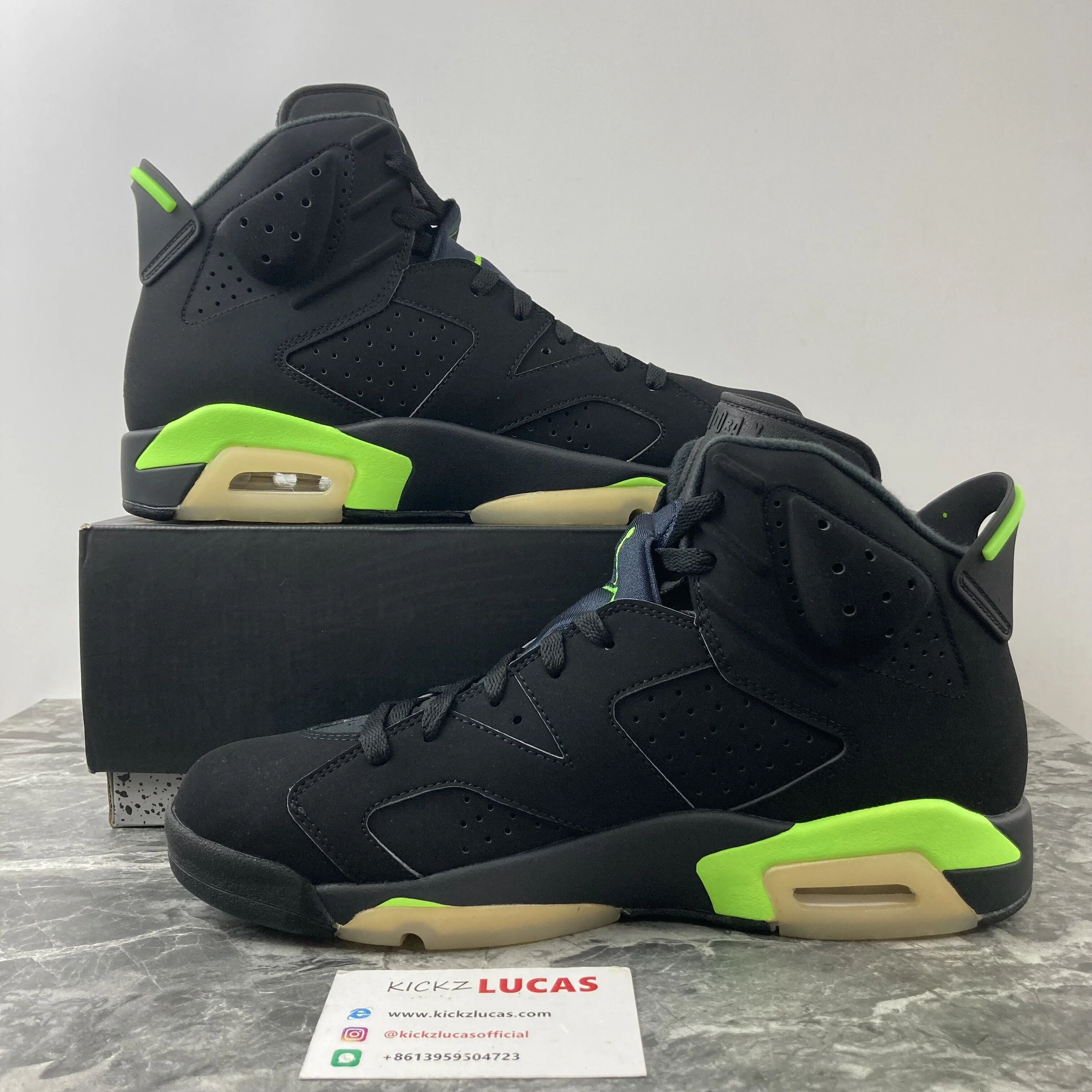 Sleek Air Jordan 6 Retro Electric Green CT8529- 2130